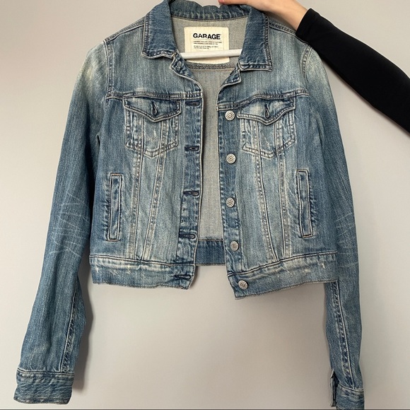 Garage Jean Jacket Size Small - Picture 1 of 2
